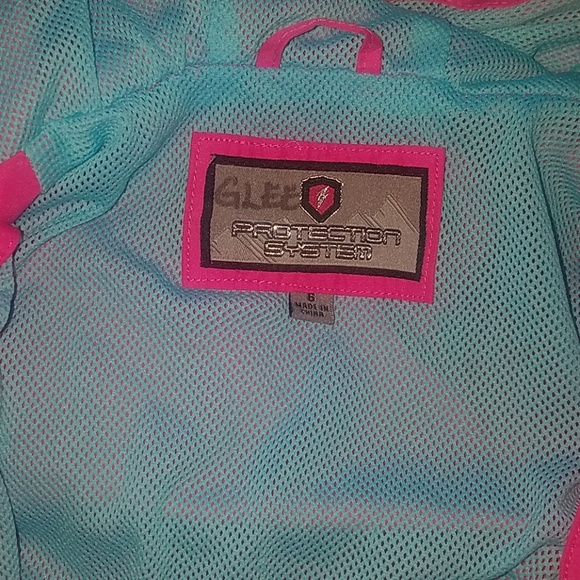 Girls Hooded Windbreaker - Picture 3 of 5